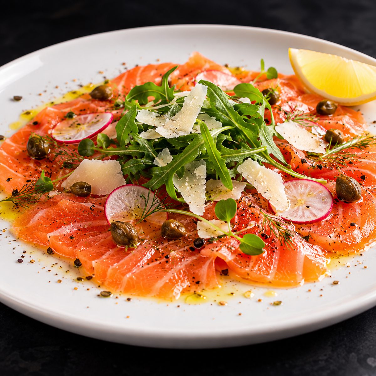 Carpaccio de Salmão