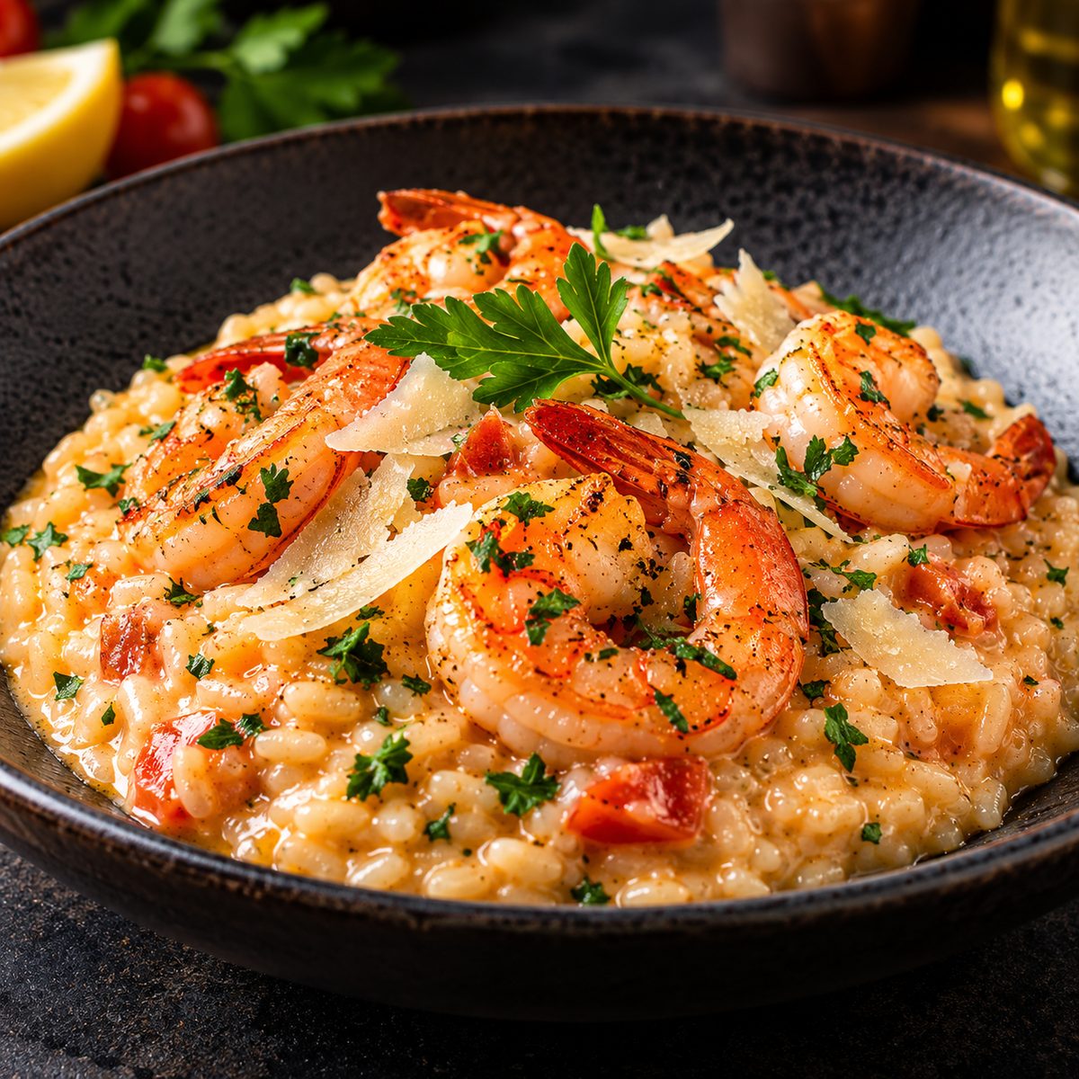 Risoto de Camarão